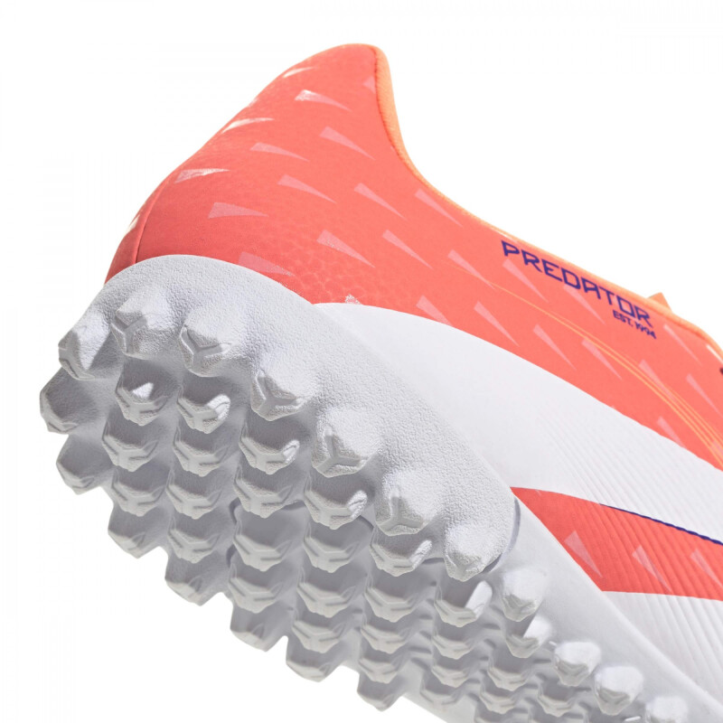 CHAMPIONES ADIDAS FUTBOL PREDATOR CLUB TF de Hombre - JH8853 Naranja-blanco