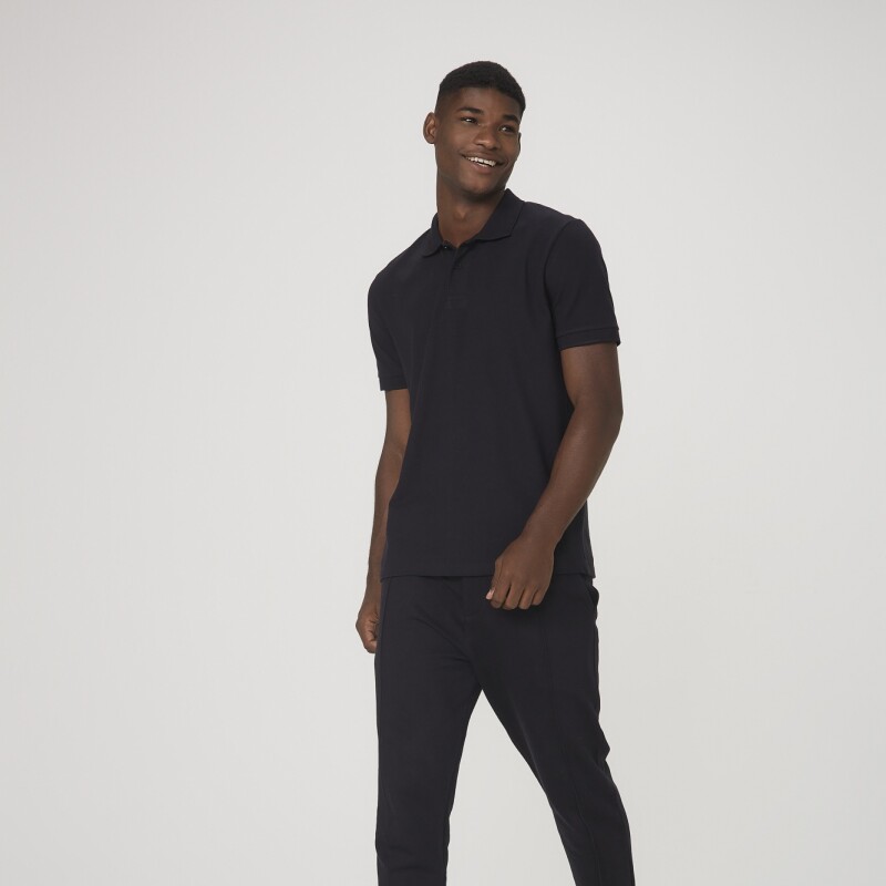 CAMISA POLO MM MASC PRETO ESCURO