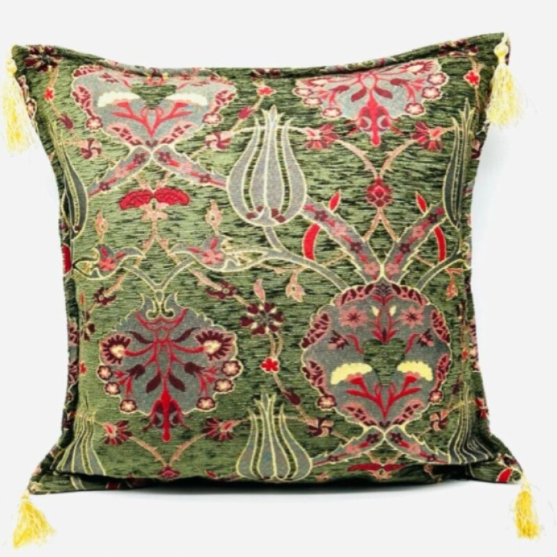 Funda Almohadón Royal Tulip Verde