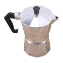 CAFETERA ITALIANA 3 TAZAS ALUMINIO CAFETERA ITALIANA 3 TAZAS ALUMINIO
