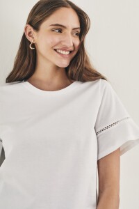 Remera Algodón Blanco