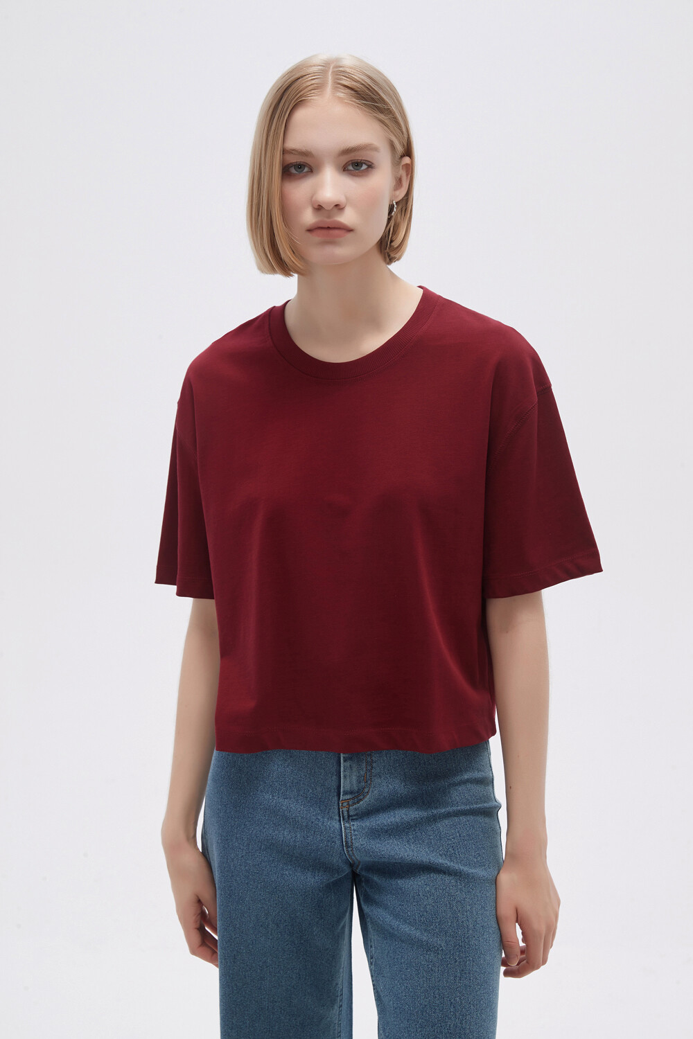 Remera Solisa Bordeaux