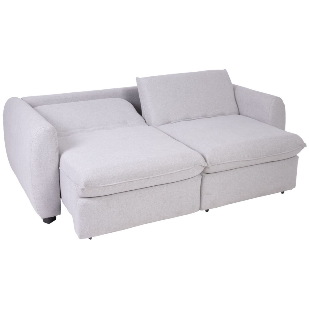 SOFÁ CAMA TELA GRIS PACIFIC