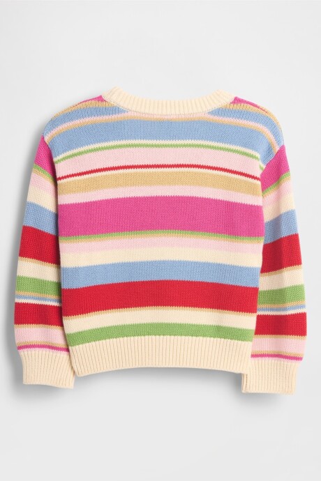 Buzo Algodòn Toddler Niña Happy Stripe