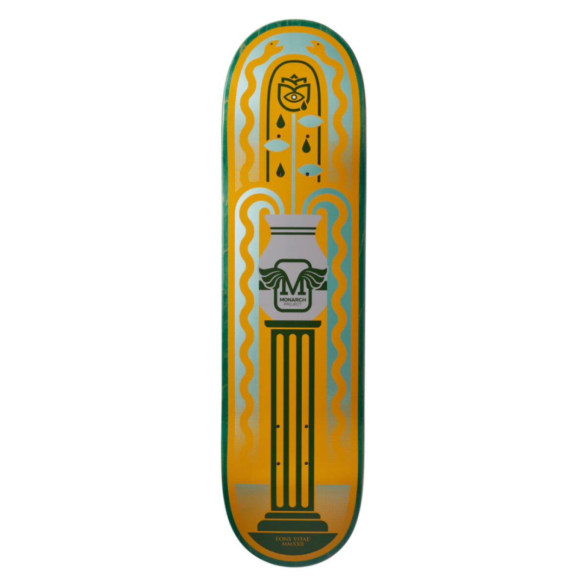 Tabla Monarch Fountain Logo R7 8.25" 