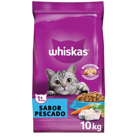 WHISKAS GATOS ADULTOS PESCADO 10 KG WHISKAS GATOS ADULTOS PESCADO 10 KG