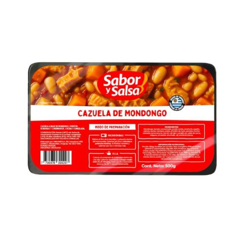 Cazuela de Mondongo Sabor & Salsa - 500 g Cazuela de Mondongo Sabor & Salsa - 500 g