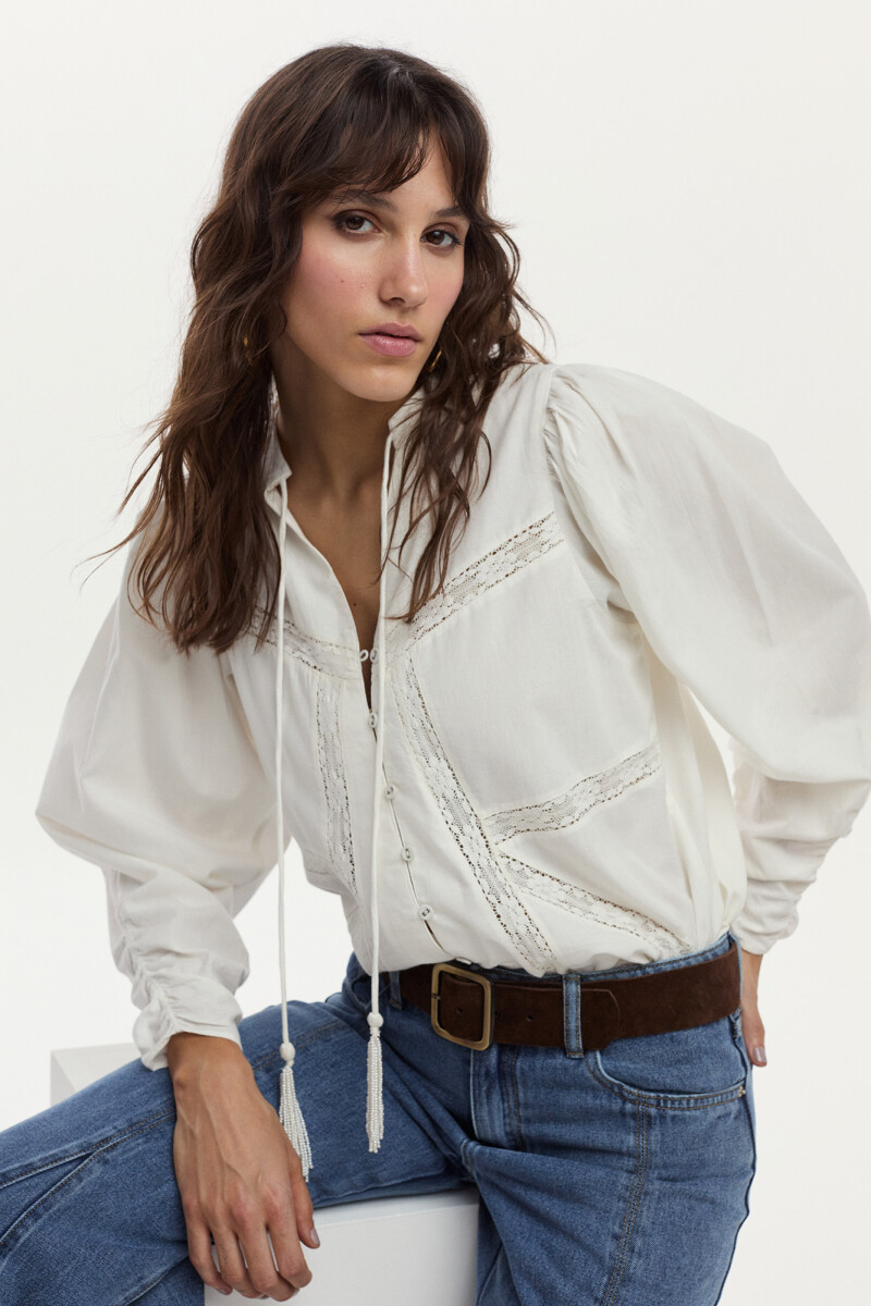 Blusa Marruecos Blanco