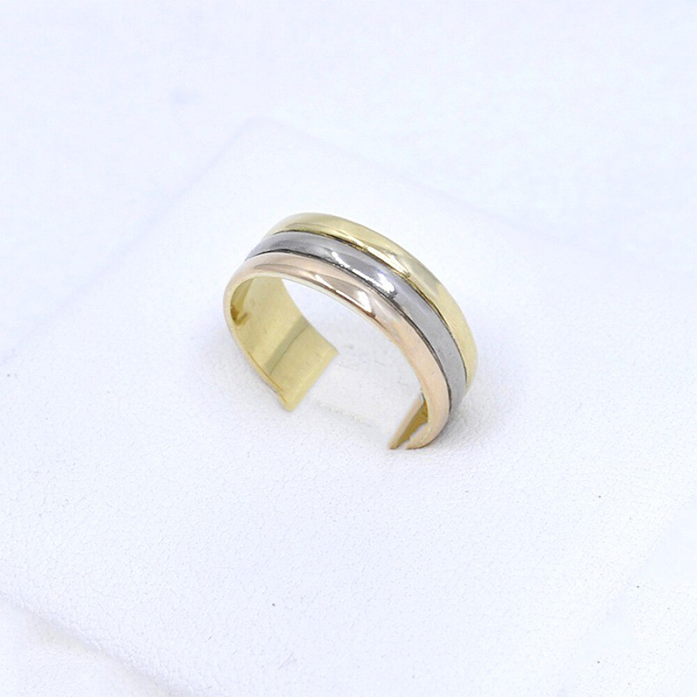 Anillo En Oro 18K De 3 Colores Anillo En Oro 18K De 3 Colores