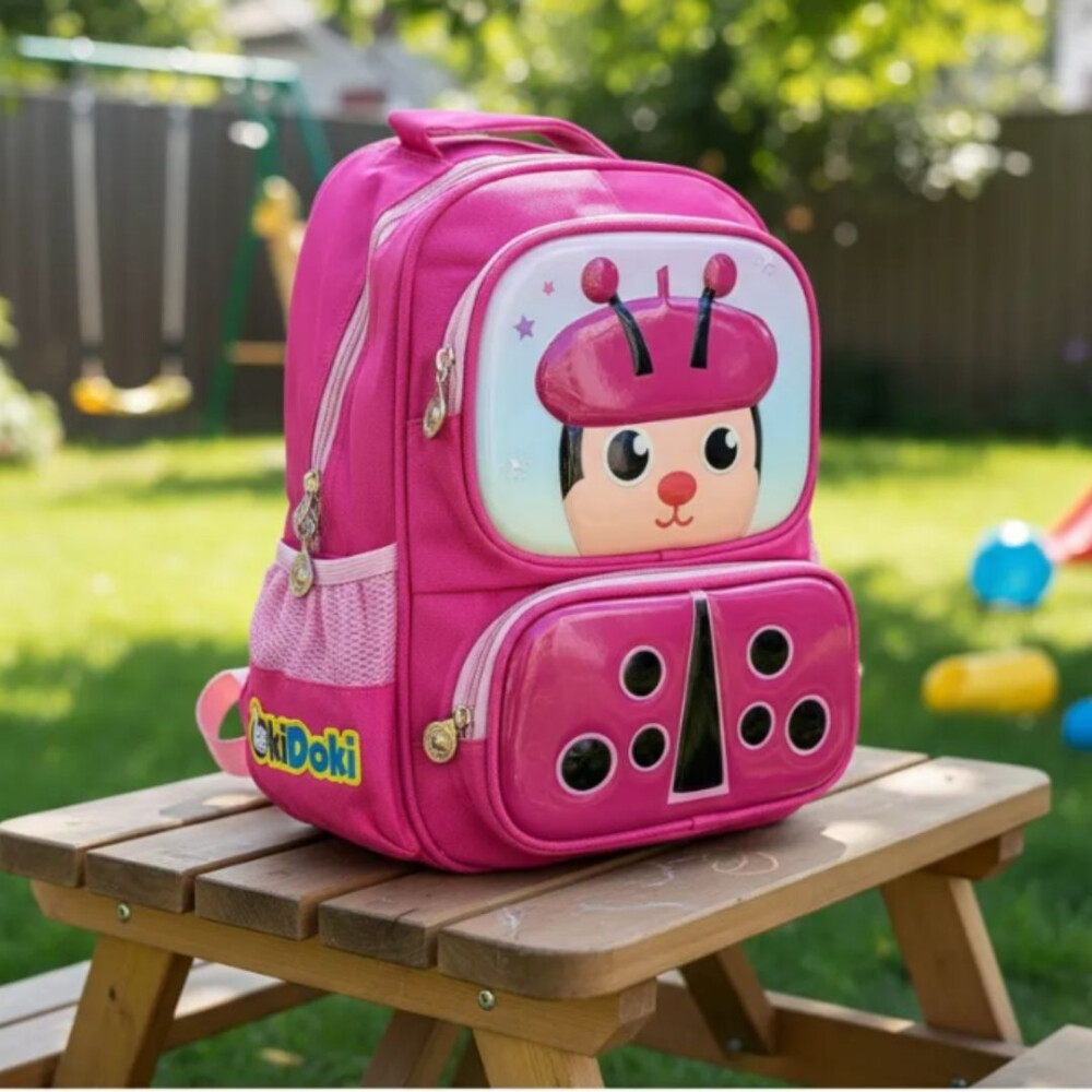 Mochila Infantil Pre-escolar Con Relieve Animales MARIQUITA