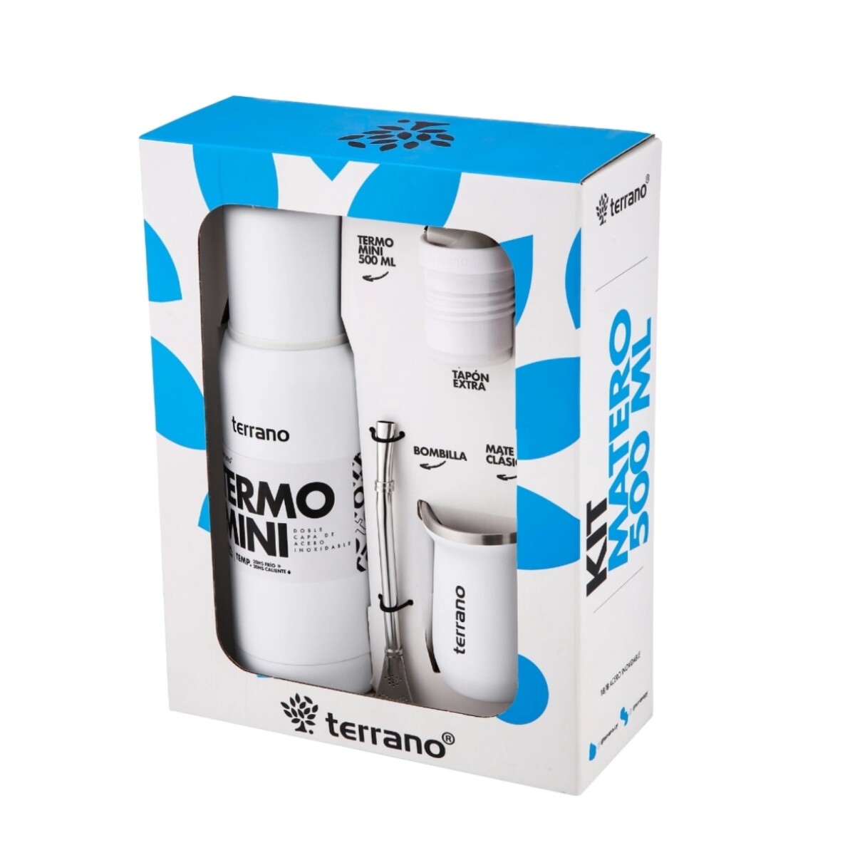 TERRANO KIT MATERO MINI 550ML - Blanco 