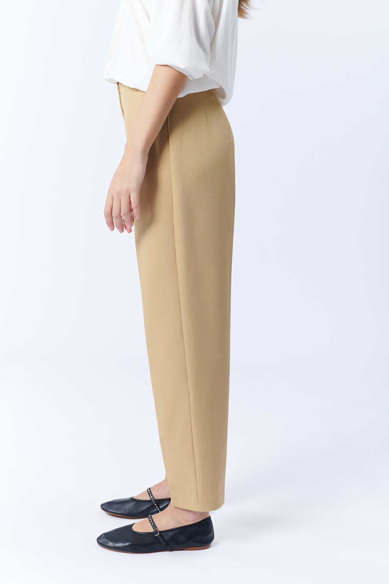 Pantalón vestir Beige