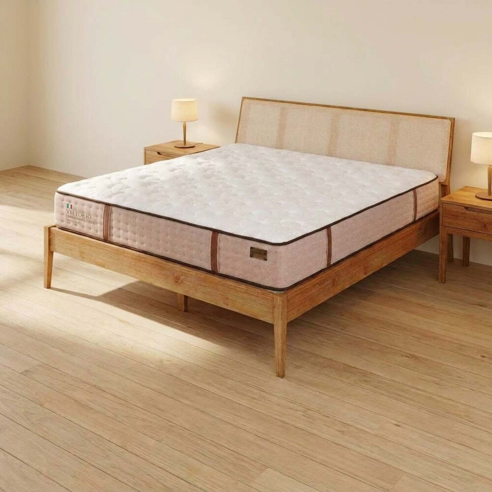 COLCHÓN 2 PLAZAS RESORTESPOCKET NATURAL-BEIGE VITTORIO