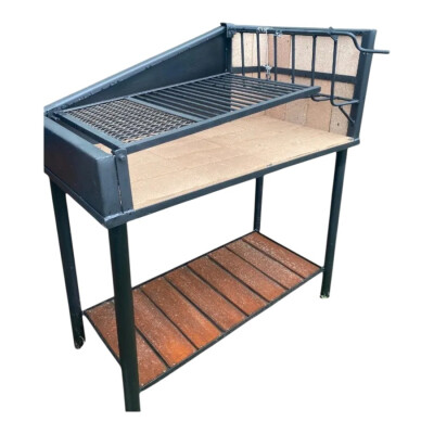 Parrillero Metálico 80x50 c/Elevador y Refractarios Parrillero Metálico 80x50 c/Elevador y Refractarios