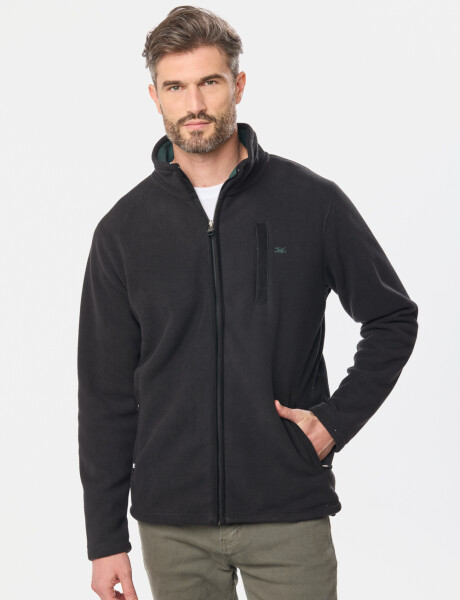 CAMPERA POLAR DE ABRIGO Negro