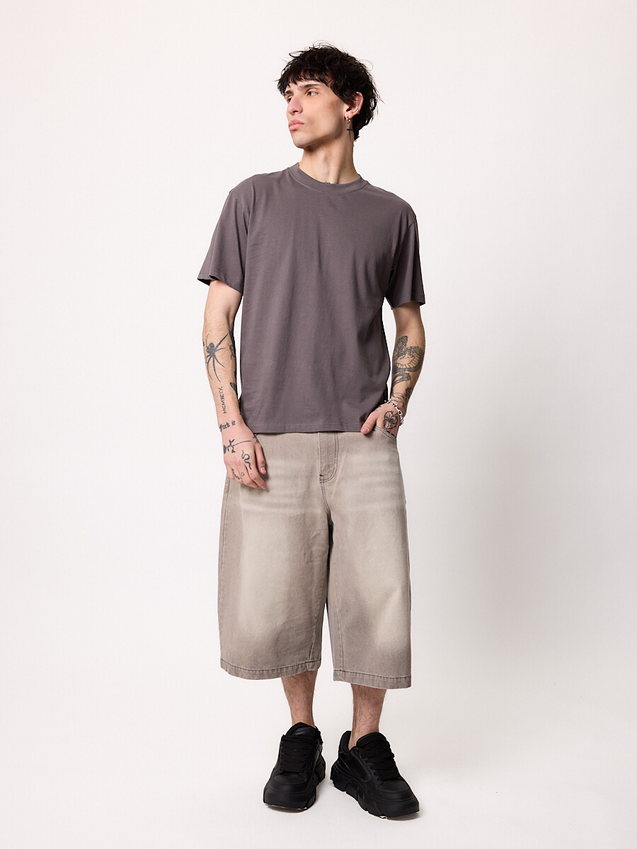 T-SHIRT M/C LAMBRE S27 DIXIE Gris Piedra