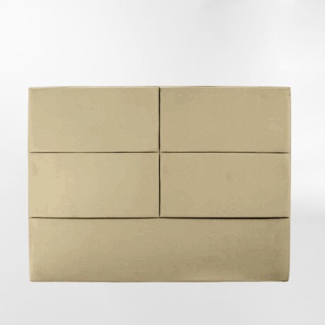 Respaldo de pared LOTUS BEIGE - 2 PLAZAS