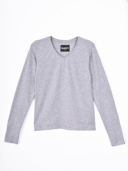 REMERA SUSANA GRIS