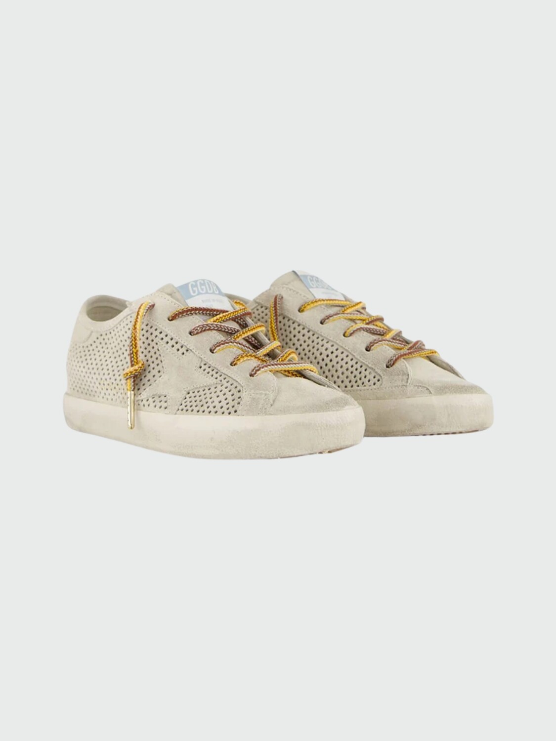 Golden Goose - Super-Star Perforated Suede Alta Automática