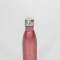 Botella Agua Metalizada Rosa