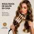 Buclera Rizador Triple Barril Temperatura Regulable Cal Variante Color Dorado