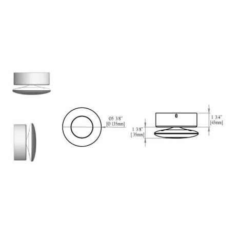 Lámpara Led Ledion Techo 15w 3050k Dimerizable 001