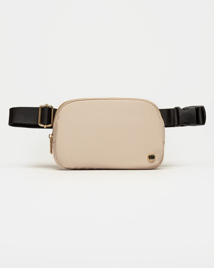 Riñonera Keep en nylon Natural