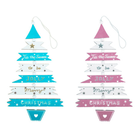 Colgante navideño de madera Colgante navideño de madera