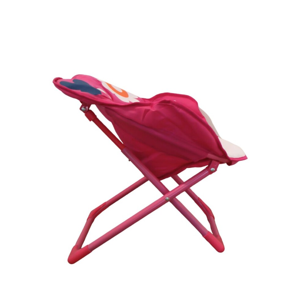Silla Honguito Infantil Plegable de Metal Floral