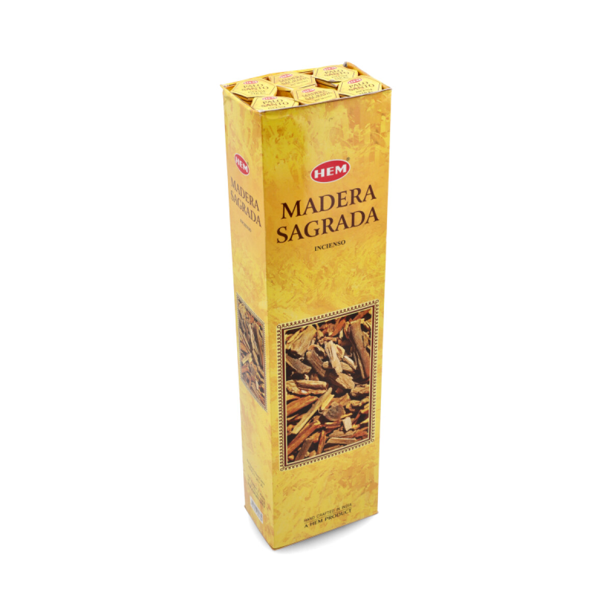 INCIENSO HEM HEXAGONAL LARGA CAJA X6 - Palo Santo 