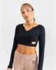 Remera Top Color Negro Lbm U