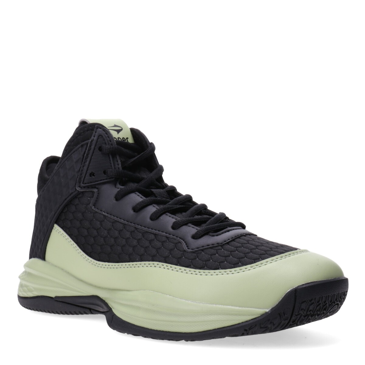 Championes de Hombre Topper Block - Negro - Verde 