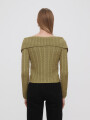 Cardigan Daiarita Verde Oliva Claro