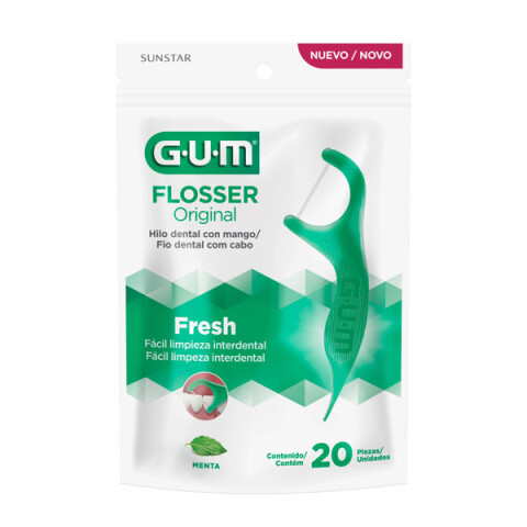 Hilo dental con mango Gum Hilo dental con mango Gum