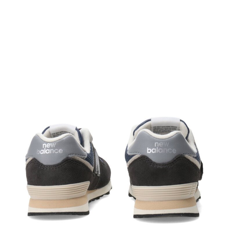Championes de Niños New Balance Running Inspired Gris - Azul