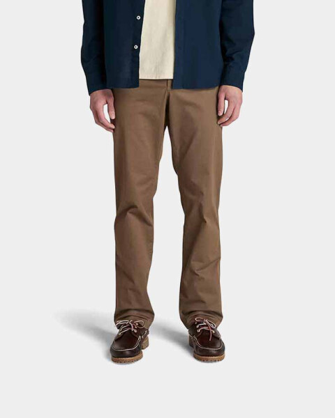 Pantalón Topsfield Twill Chino Straight Hombre Chocolate Chip