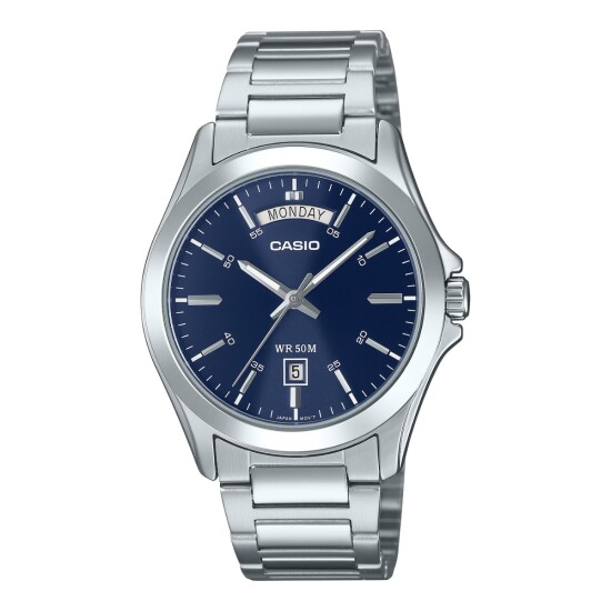 Reloj CASIO MTP1370D-2A2VDF Acero Plateado Esfera 40mm 0