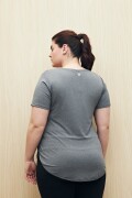 REMERA SUTRA Gris Melange