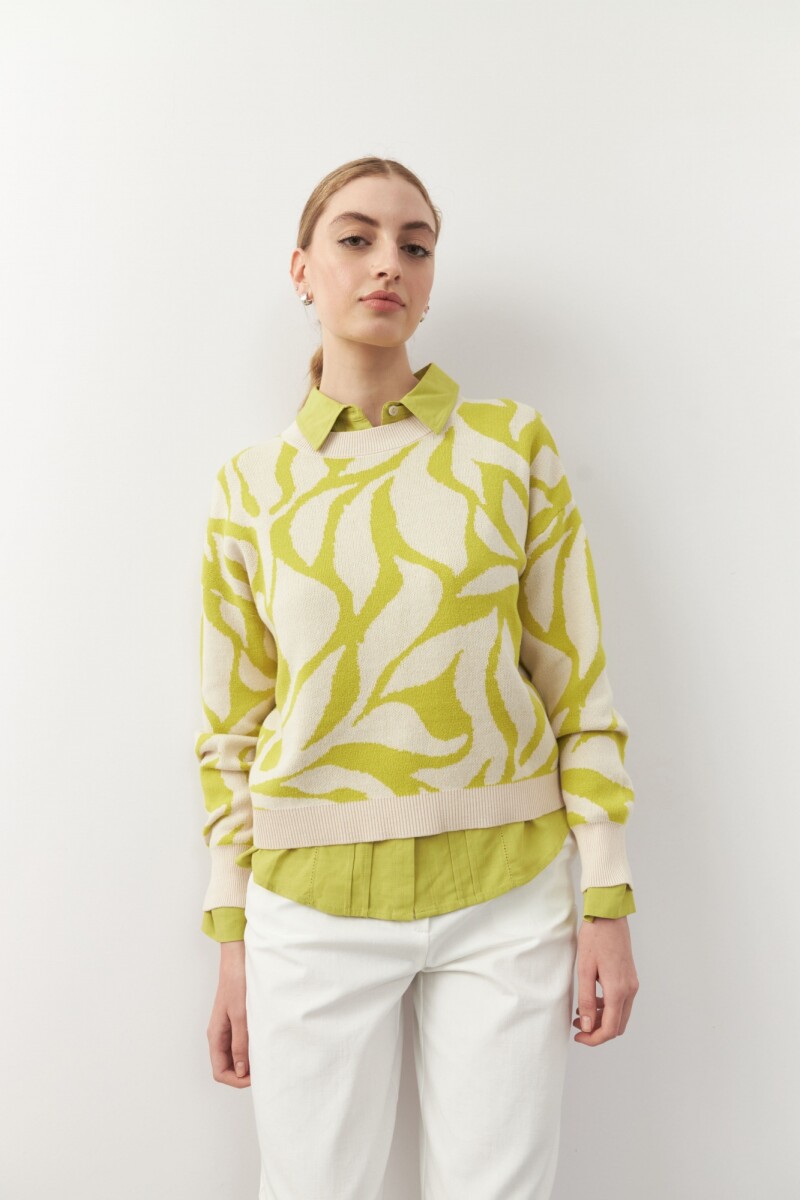 SWEATER ARAUCARIA Verde Manzana