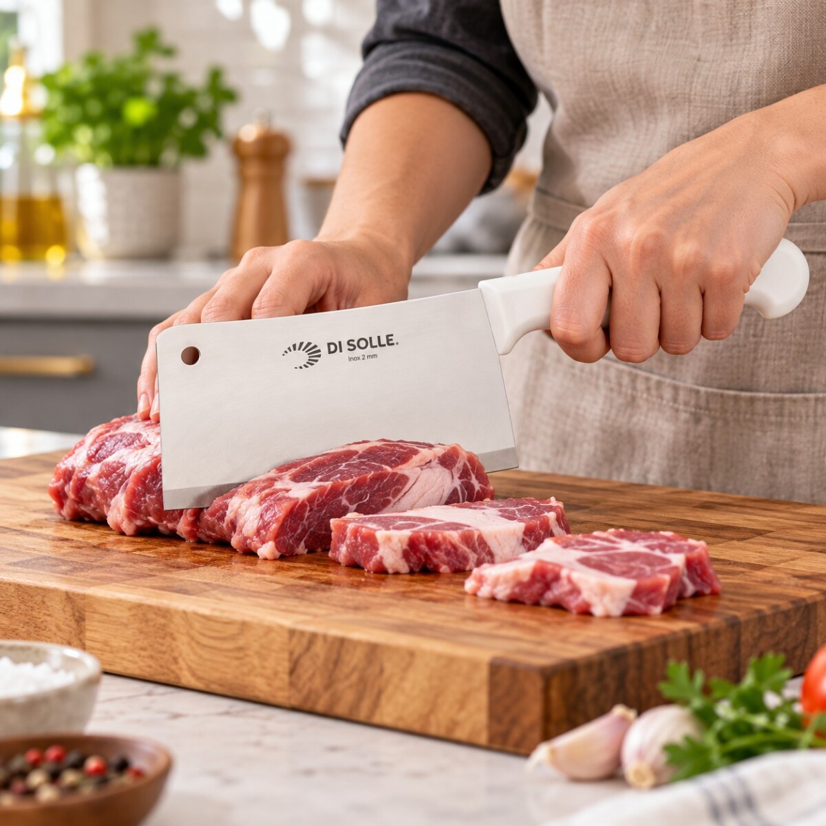 Cuchilla para Carne Acero Inoxidable Di Solle 28 cm 