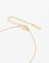 Cadena Corta con Dije Strass Cadena Con Dije Oui - Dorado