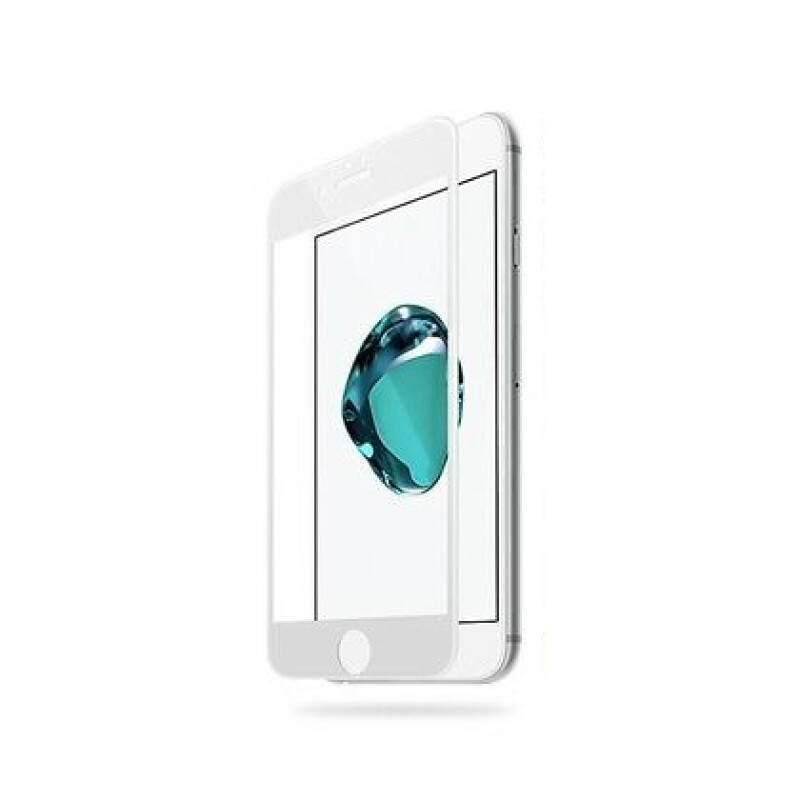Vidrio templado 9D iPhone 7/8 borde color blanco Vidrio Templado 9d Iphone 7/8 Borde Color Blanco