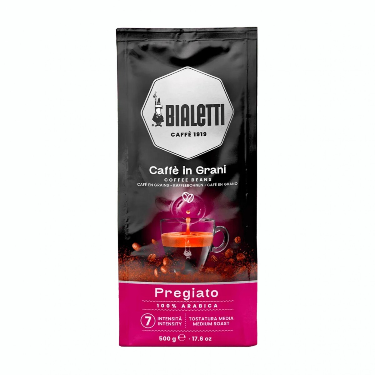 Café En Grano BIALETTI Pregiato Cantidad 500gr 