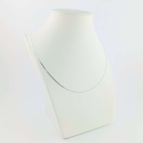 Cadena de plata 925 Grumette Chata, 45 Cm