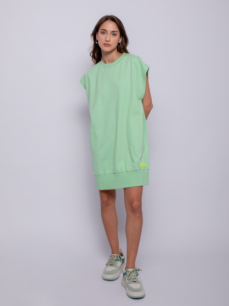 VESTIDO WILKIN - Verde Menta 