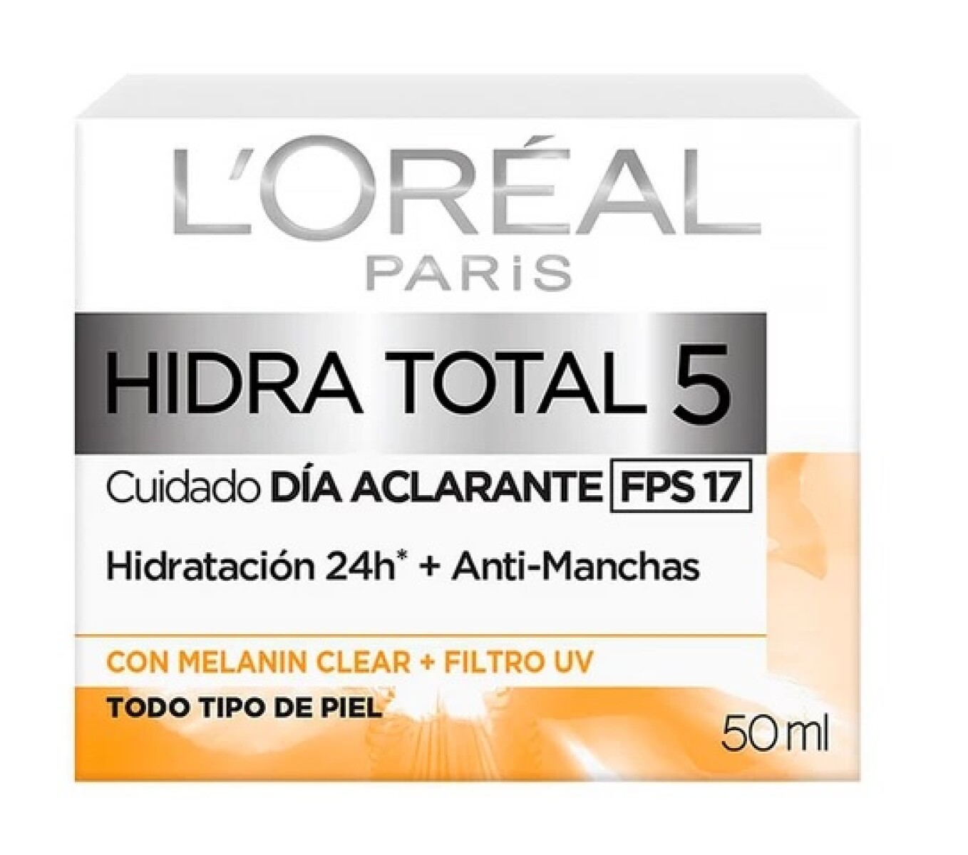 Crema Facial Anti Manchas Hidra Total 5 FPS17 50ml - 001 