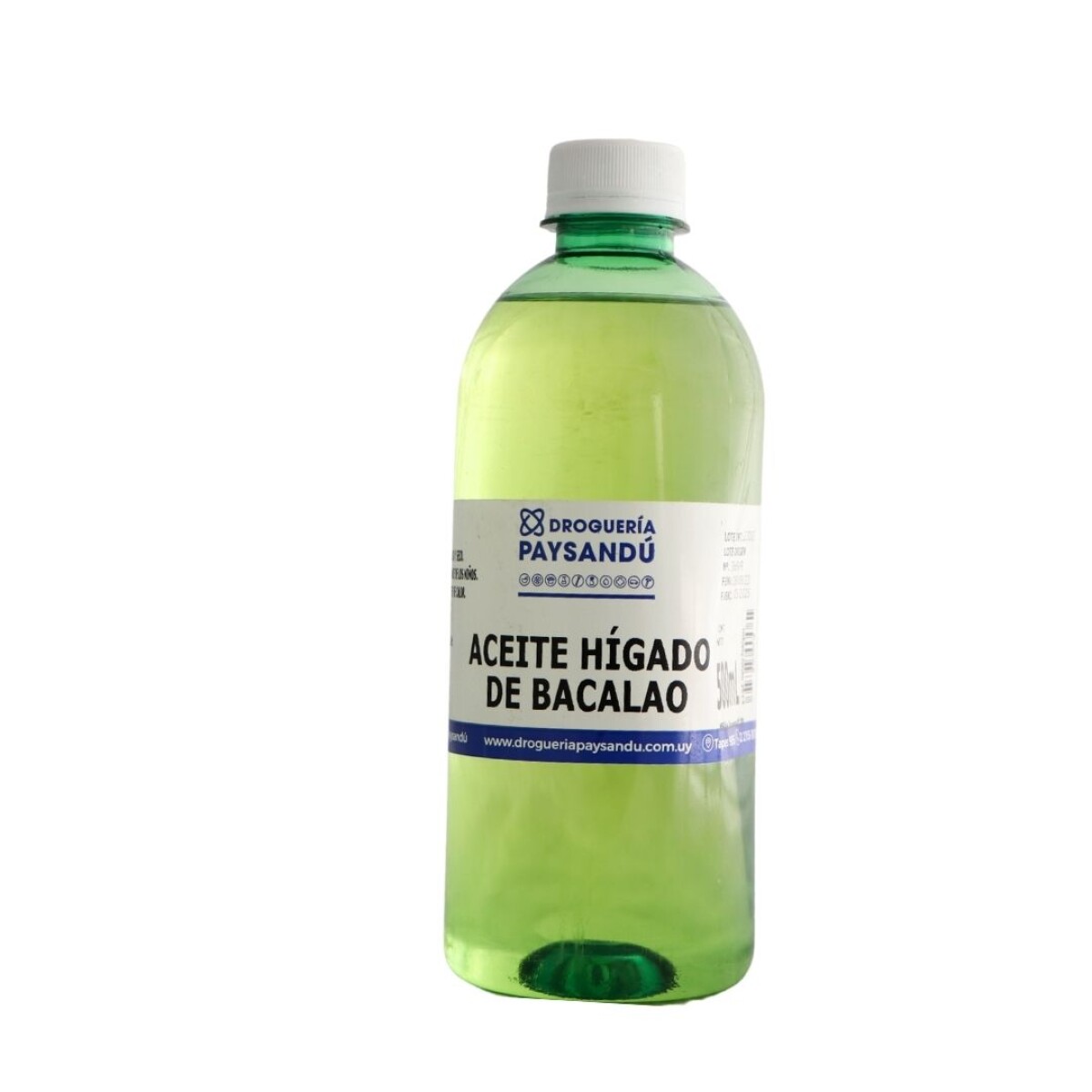 Aceite de Hígado de Bacalao - 500 mL 