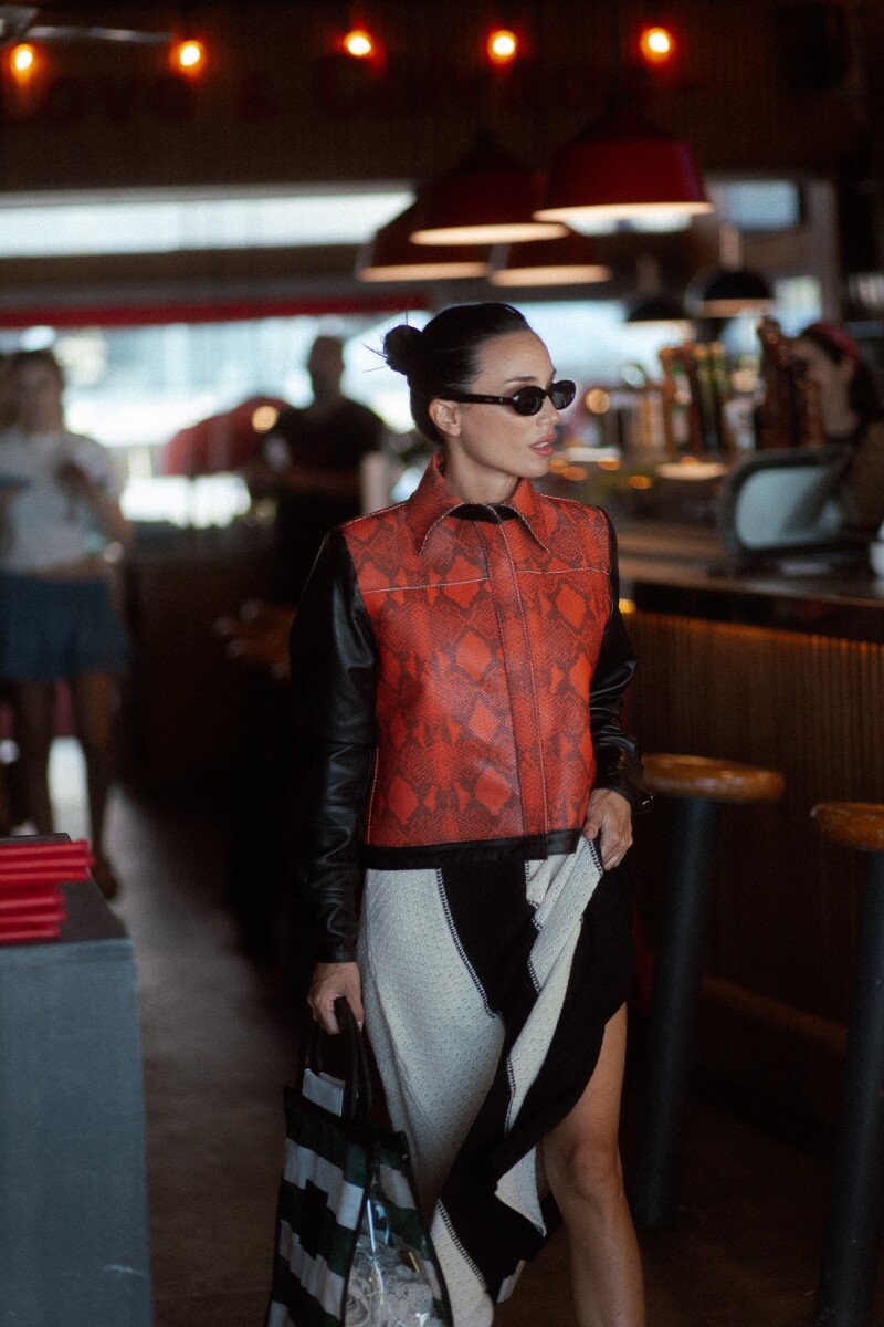Chaqueta Snake ROJO
