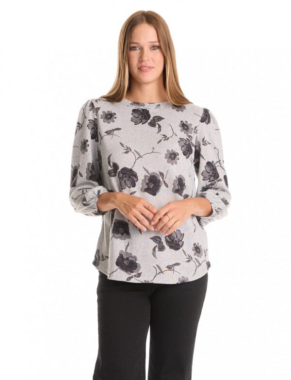 Buzo Soft Print GRIS/MULTI