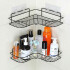 Estante Organizador Esquinero Set de 2 Accesorios Baño Ducha Adhesivo Imback Color Negro Estante Organizador Esquinero Set de 2 Accesorios Baño Ducha Adhesivo Imback Color Negro